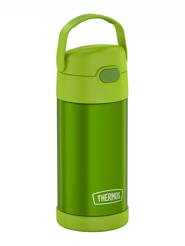 Бутылка для воды Funtainer объемом 12 унций Thermos — изображение 2 из 4, лаймовый