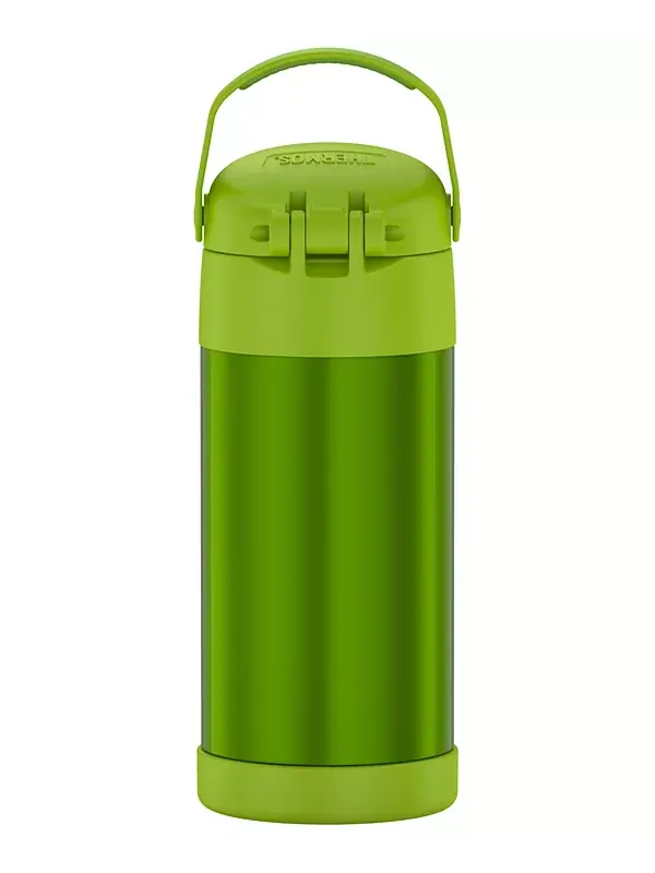 Бутылка для воды Funtainer объемом 12 унций Thermos — изображение 3 из 4, лаймовый