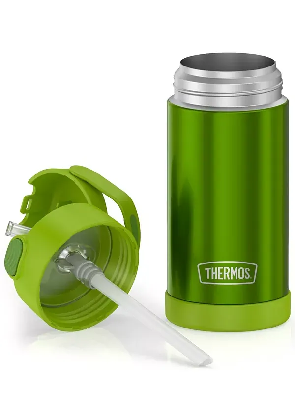 Бутылка для воды Funtainer объемом 12 унций Thermos — изображение 4 из 4, лаймовый
