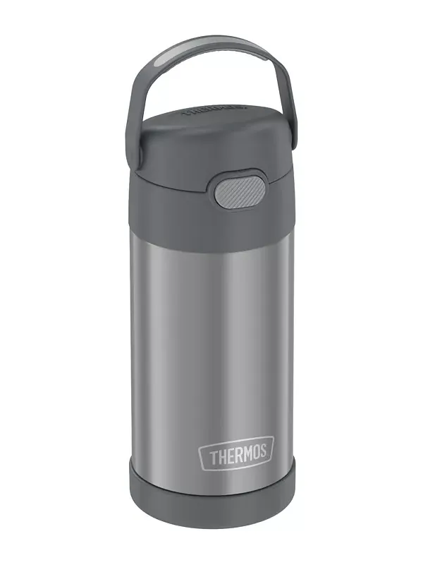 Бутылка для воды Funtainer объемом 12 унций Thermos — изображение 2 из 4, серый