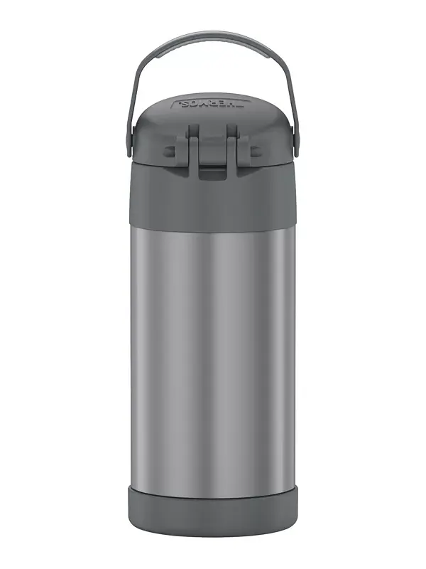 Бутылка для воды Funtainer объемом 12 унций Thermos — изображение 3 из 4, серый