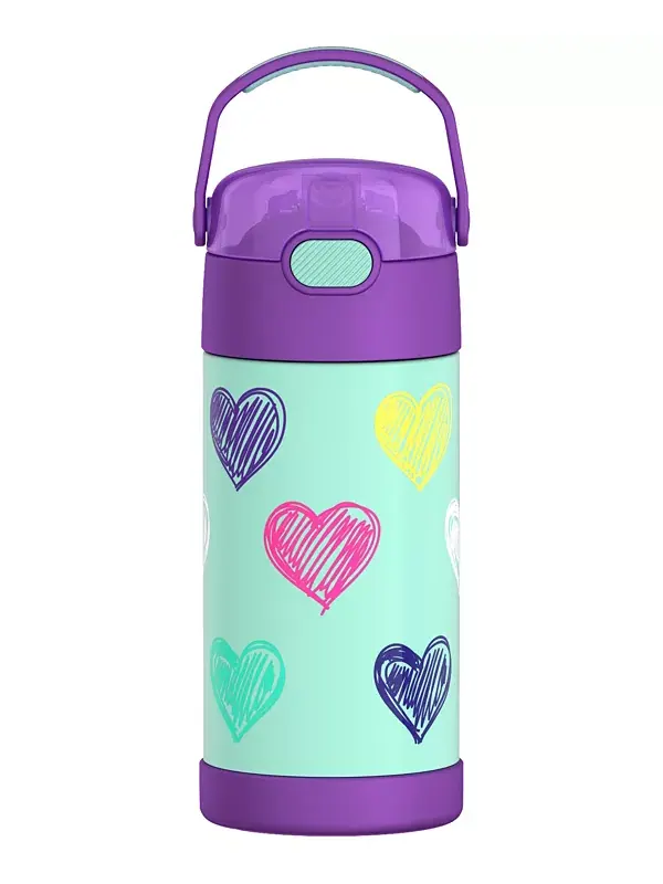 Бутылка для воды Funtainer объемом 12 унций Thermos, hearts