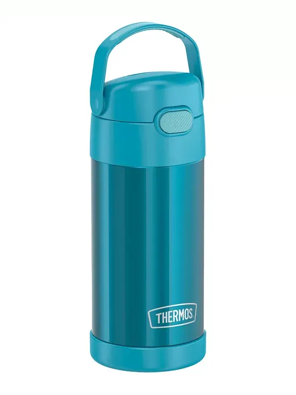 Бутылка для воды Funtainer объемом 12 унций Thermos — изображение 2 из 4, бирюзовый