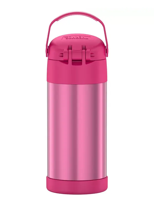 Бутылка для воды Funtainer объемом 12 унций Thermos — изображение 3 из 4, розовый