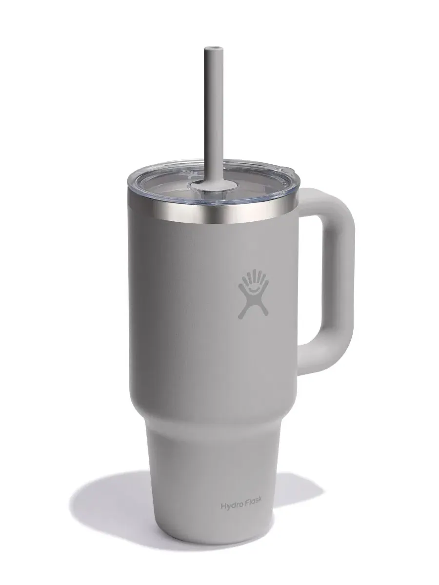 Термокружка дорожная 0,95 л с трубочкой Hydro Flask — изображение 2 из 3, березовый