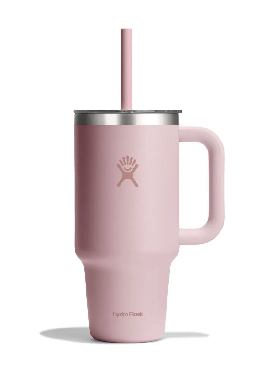 Термокружка дорожная 0,95 л с трубочкой, модель Travel Tumbler Hydro Flask