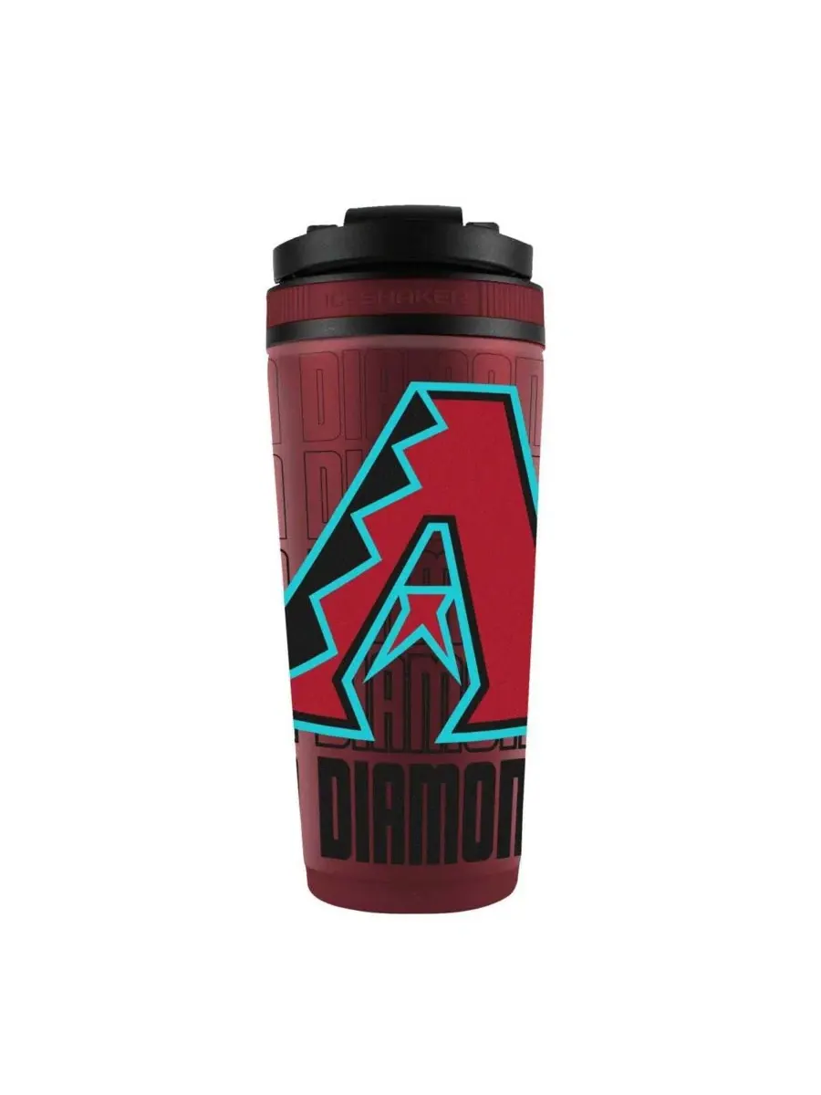 Бутылка WinCraft Arizona Diamondbacks из нержавеющей стали 4D, 737 г Ice Shaker