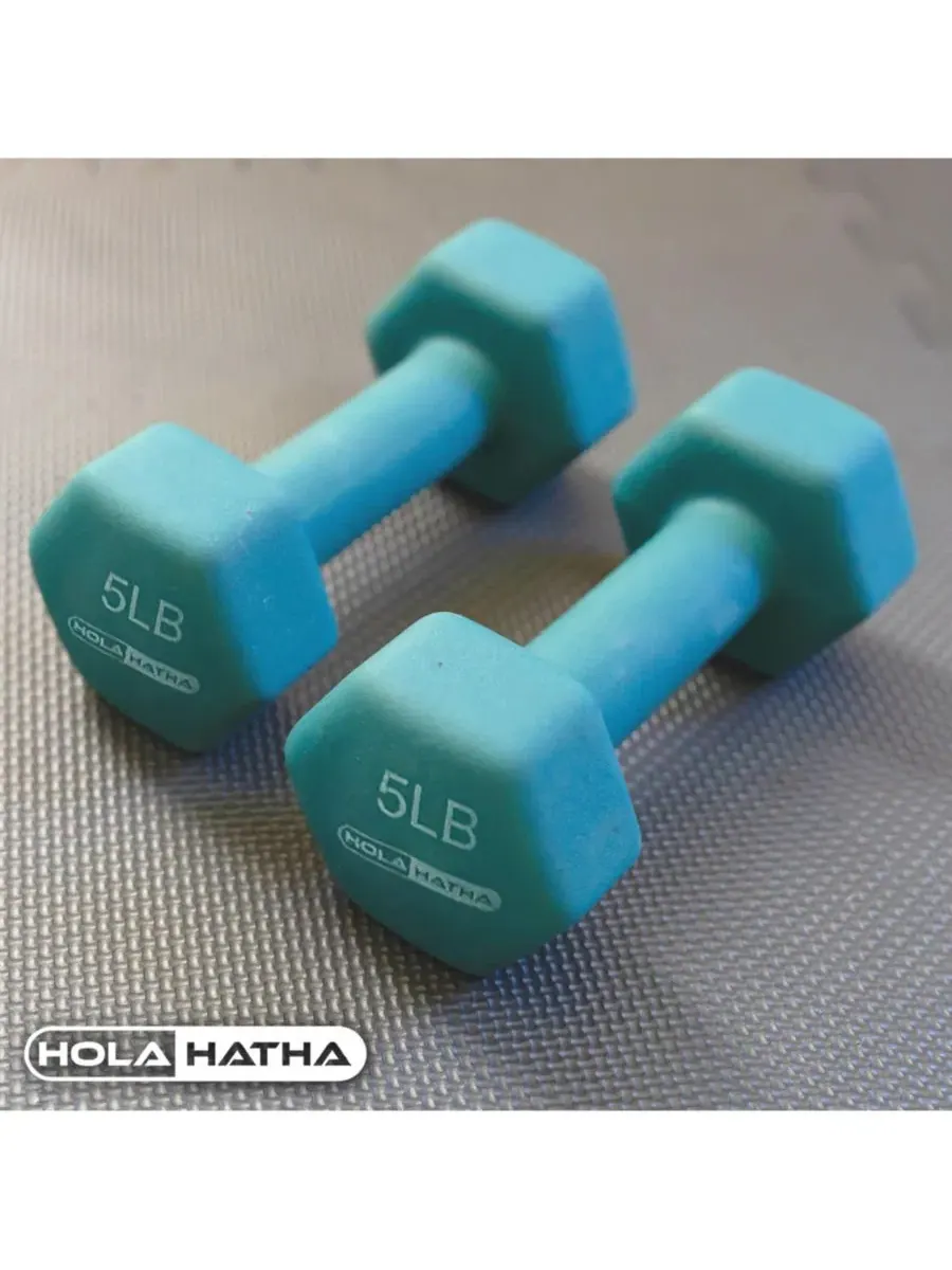 Набор гантелей весом 3, 5 и 4 кг с подставкой для хранения, многофункциональный Holahatha — изображение 7 из 10
