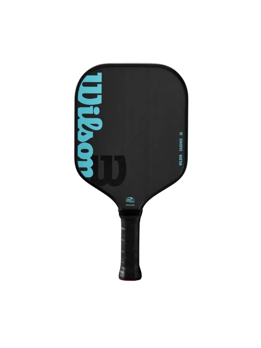 Ракетка для пиклбола Cadence 16 - черная/светло-голубая / 11 см / 230 г Wilson