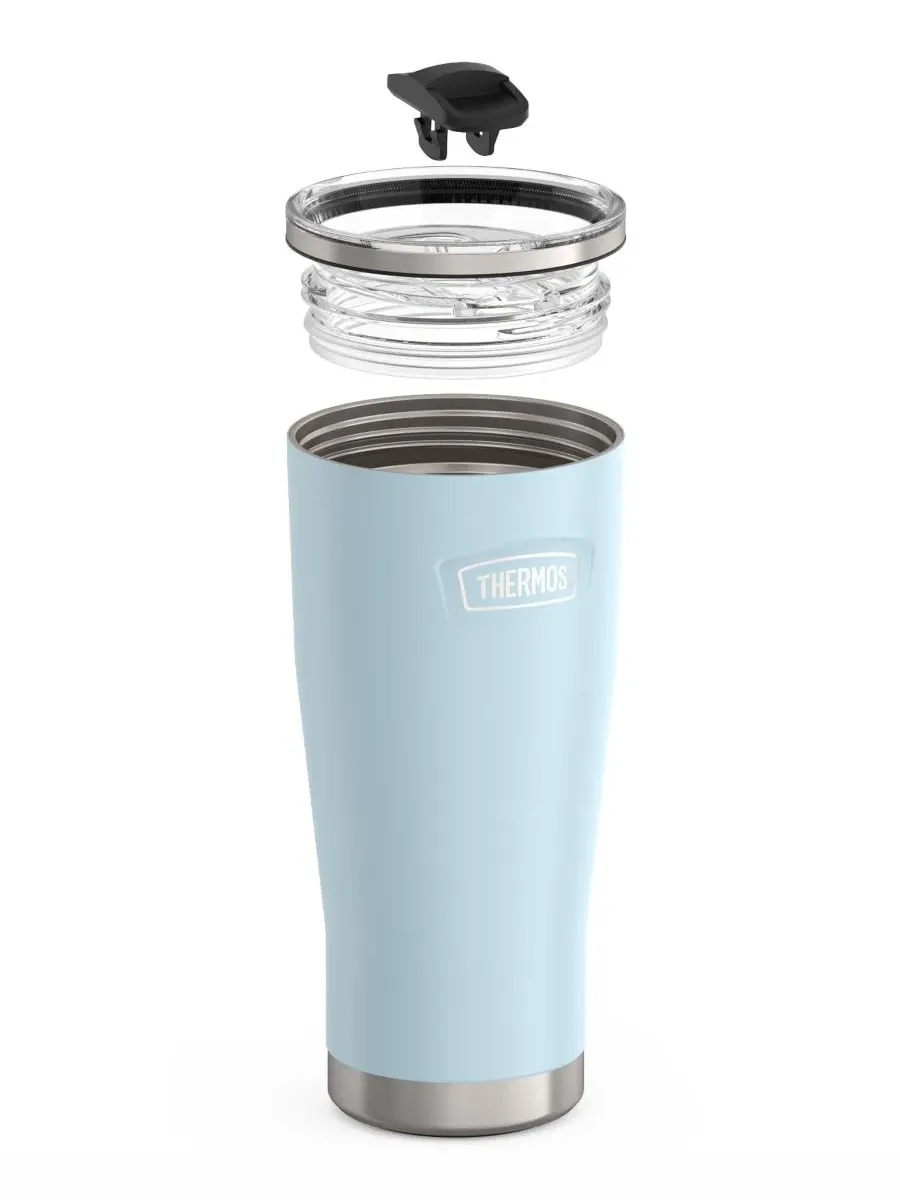 Кружка для холодных напитков Icon Series объемом 0,7 л с фиксатором Thermos — изображение 5 из 5, синий