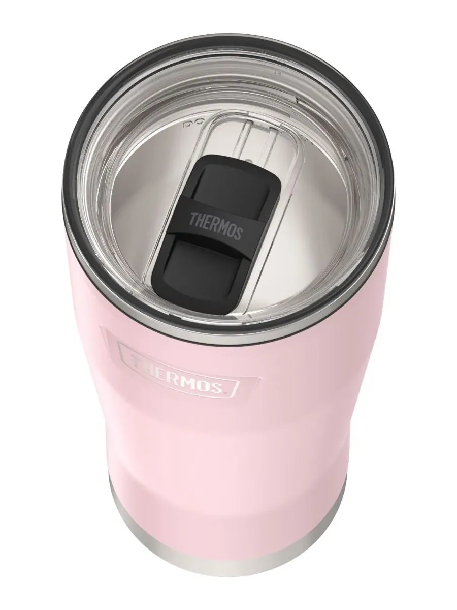 Кружка для холодных напитков Icon Series объемом 0,7 л с фиксатором Thermos — изображение 3 из 5, розовый