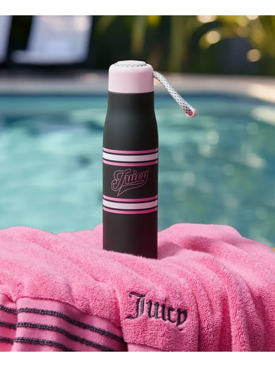 Бутылка для воды Luxe Loop объемом 0,5 л Juicy Couture — изображение 2 из 6, черный