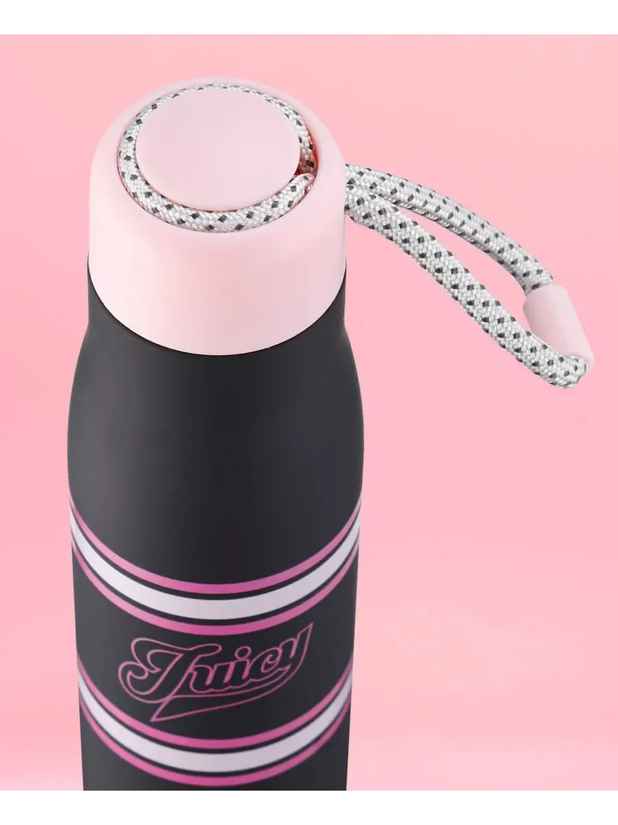 Бутылка для воды Luxe Loop объемом 0,5 л Juicy Couture — изображение 3 из 6, черный