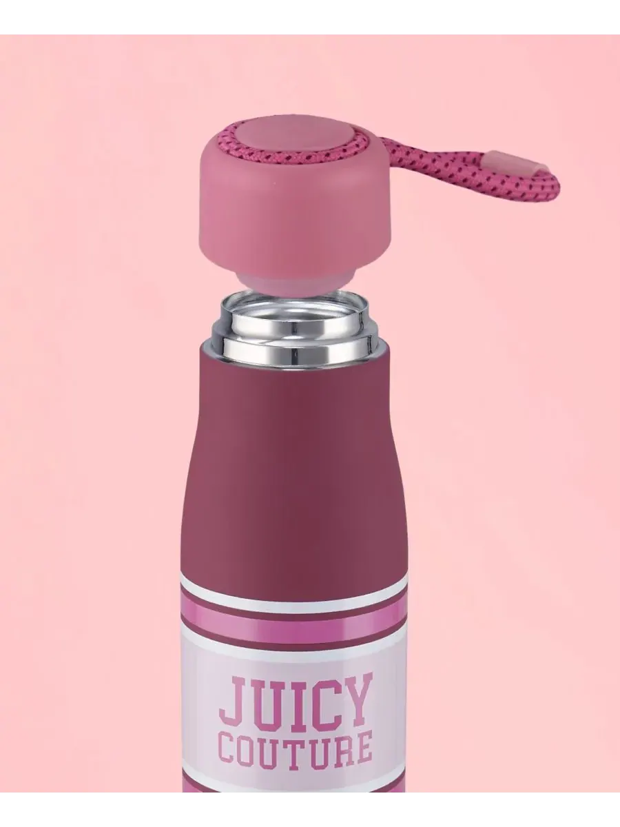 Бутылка для воды Luxe Loop объемом 0,5 л Juicy Couture — изображение 4 из 6, темный фиолетовый