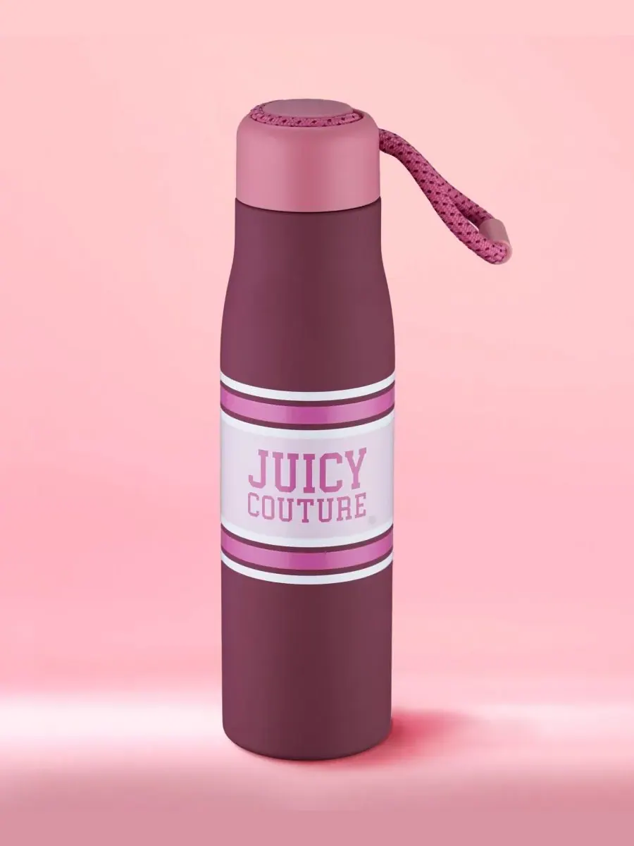 Бутылка для воды Luxe Loop объемом 0,5 л Juicy Couture — изображение 6 из 6, темный фиолетовый