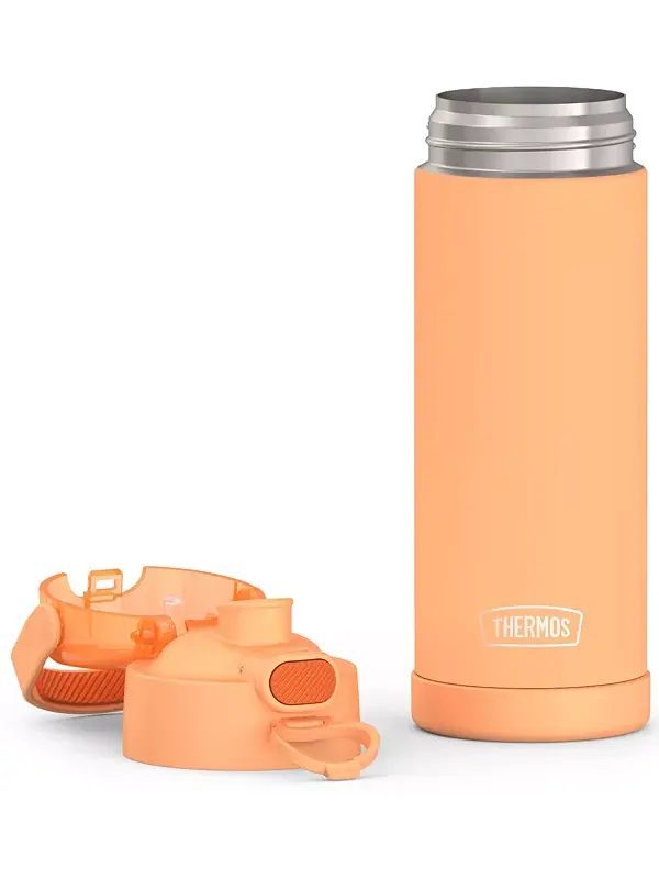 Бутылка для воды Funtainer объемом 16 унций с запирающейся крышкой Thermos — изображение 3 из 4, оранжевый
