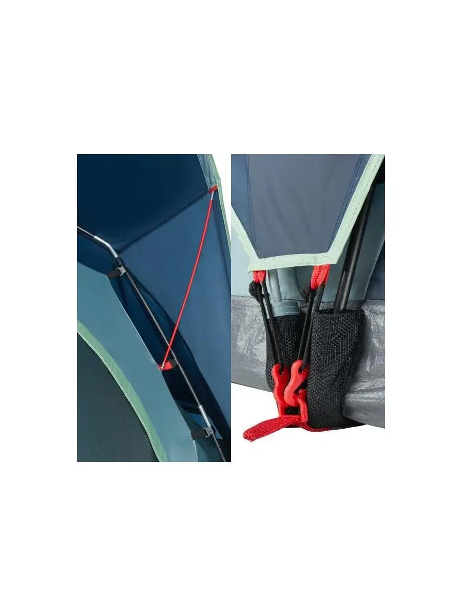 Палатка для кемпинга Skydome XL на 12 человек Coleman — изображение 3 из 7, синий