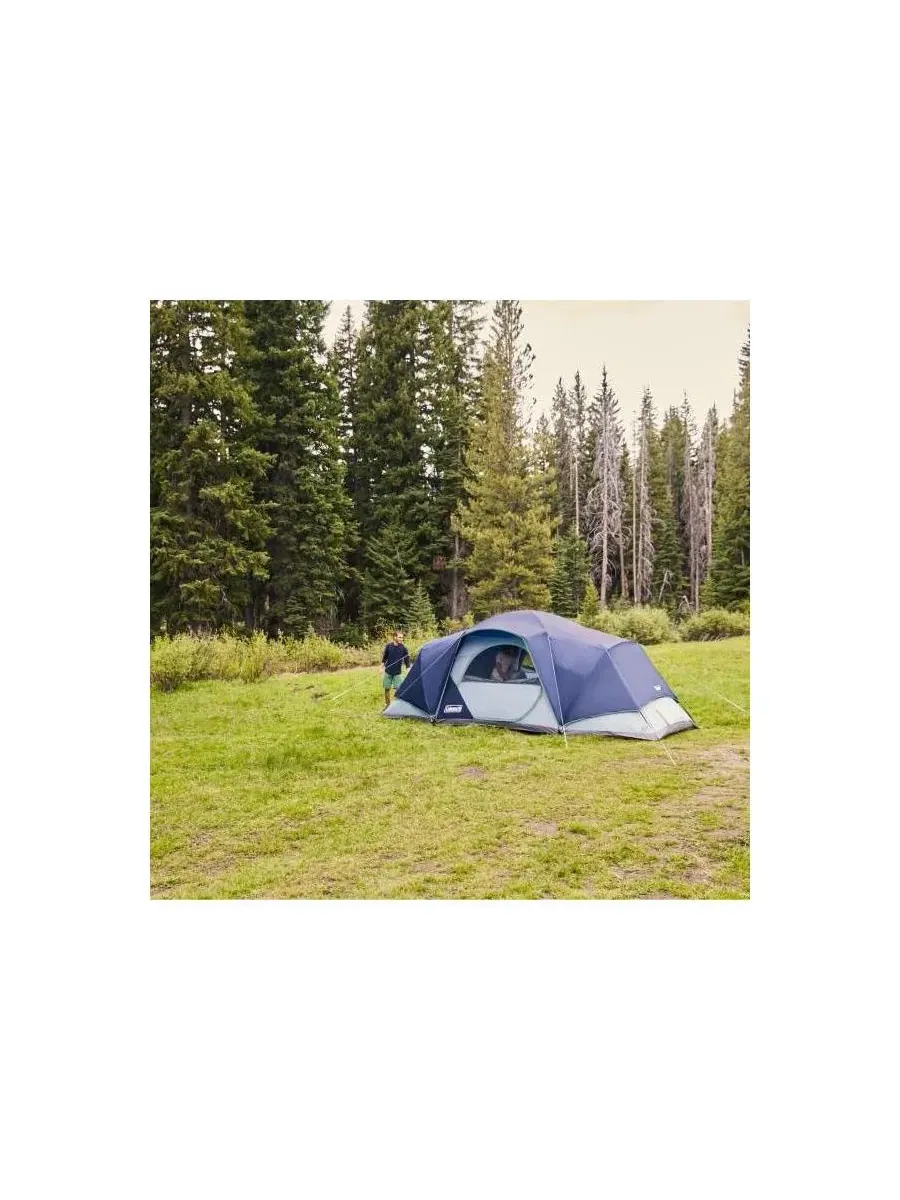 Палатка для кемпинга Skydome XL на 12 человек Coleman — изображение 7 из 7, синий