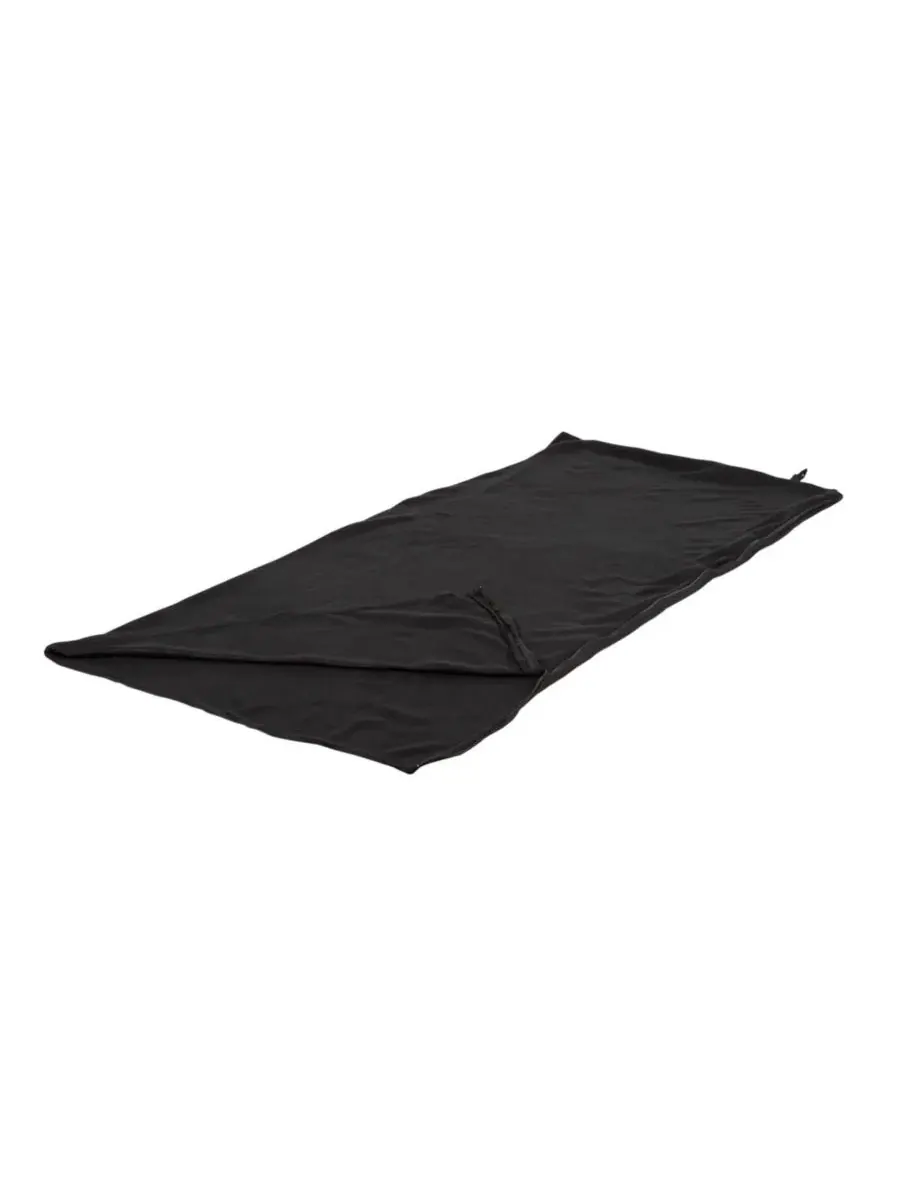 Спальный мешок Stan Sport из флиса - черный Stansport