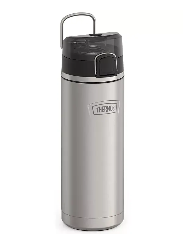Бутылка для воды Icon Series 24 унции с носиком Thermos — изображение 2 из 4, серебряный