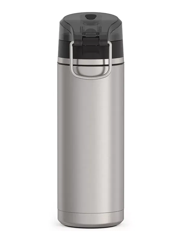 Бутылка для воды Icon Series 24 унции с носиком Thermos — изображение 3 из 4, серебряный