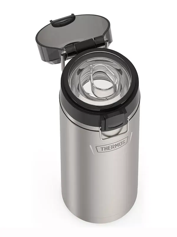 Бутылка для воды Icon Series 24 унции с носиком Thermos — изображение 4 из 4, серебряный