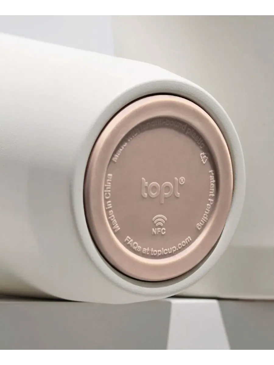 Термокружка дорожная 350 мл с крышкой Topl To Go Travel Tumbler — изображение 2 из 4, серебристый