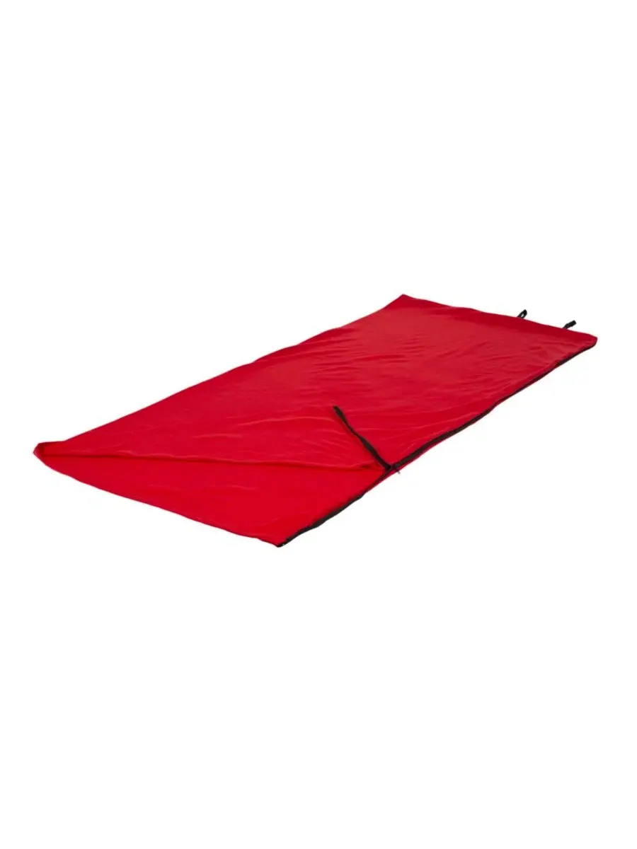 Спальный мешок Stan Sport из флиса - красный Stansport