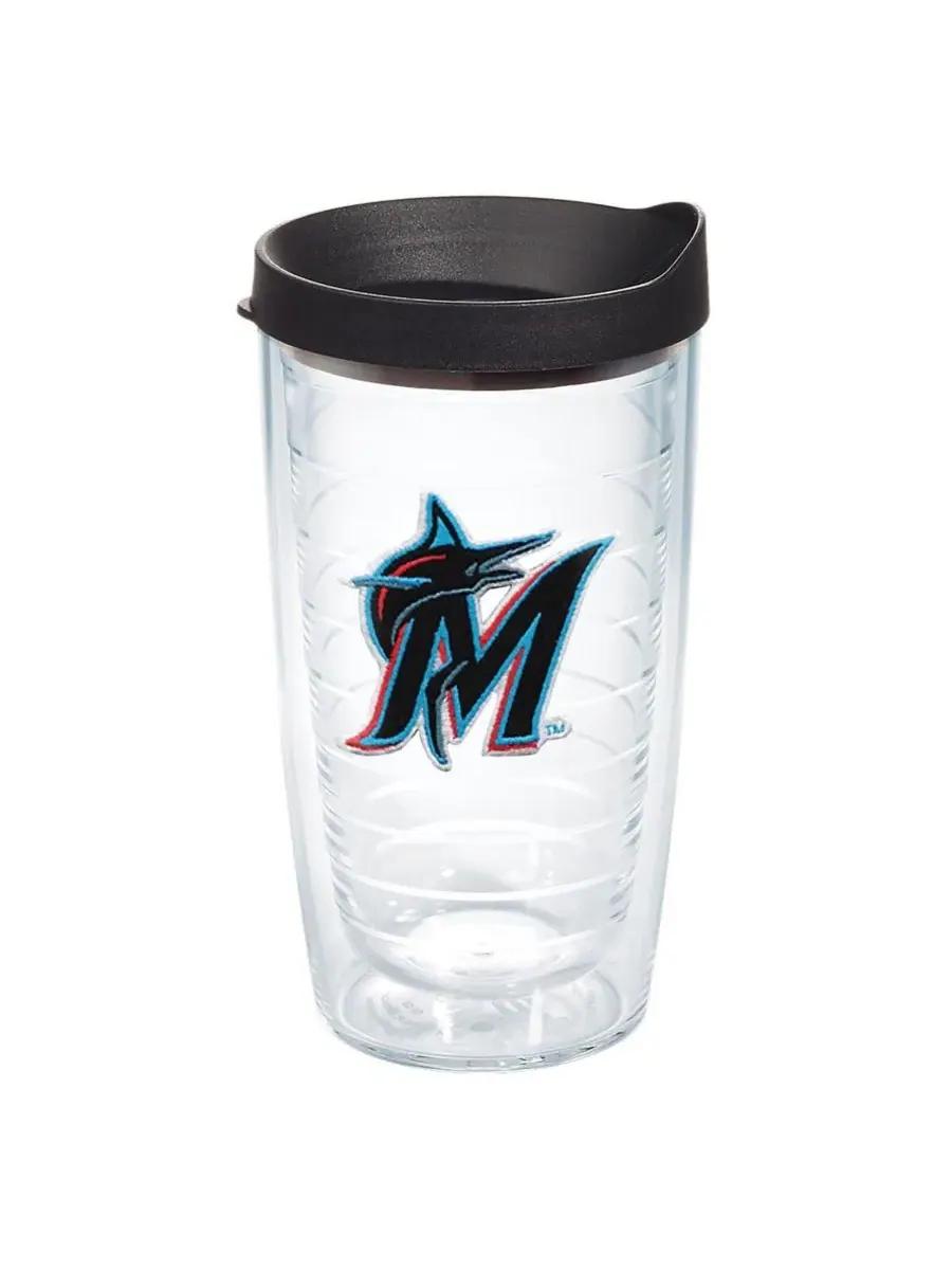Термокружка с вышитым патчем Miami Marlins, 470 мл Tervis Tumbler
