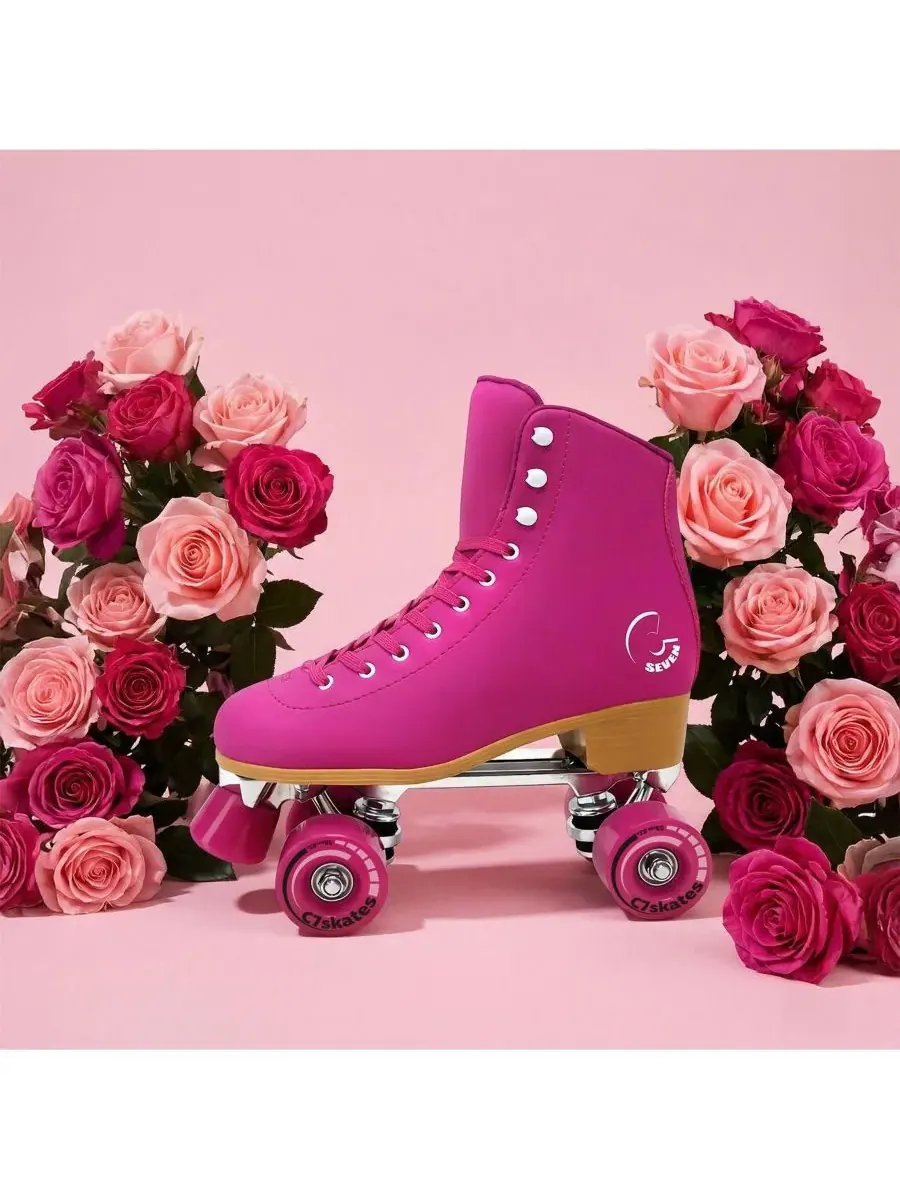 Роликовые коньки Forget Me Not Quad C7Skates — изображение 5 из 5, розовый