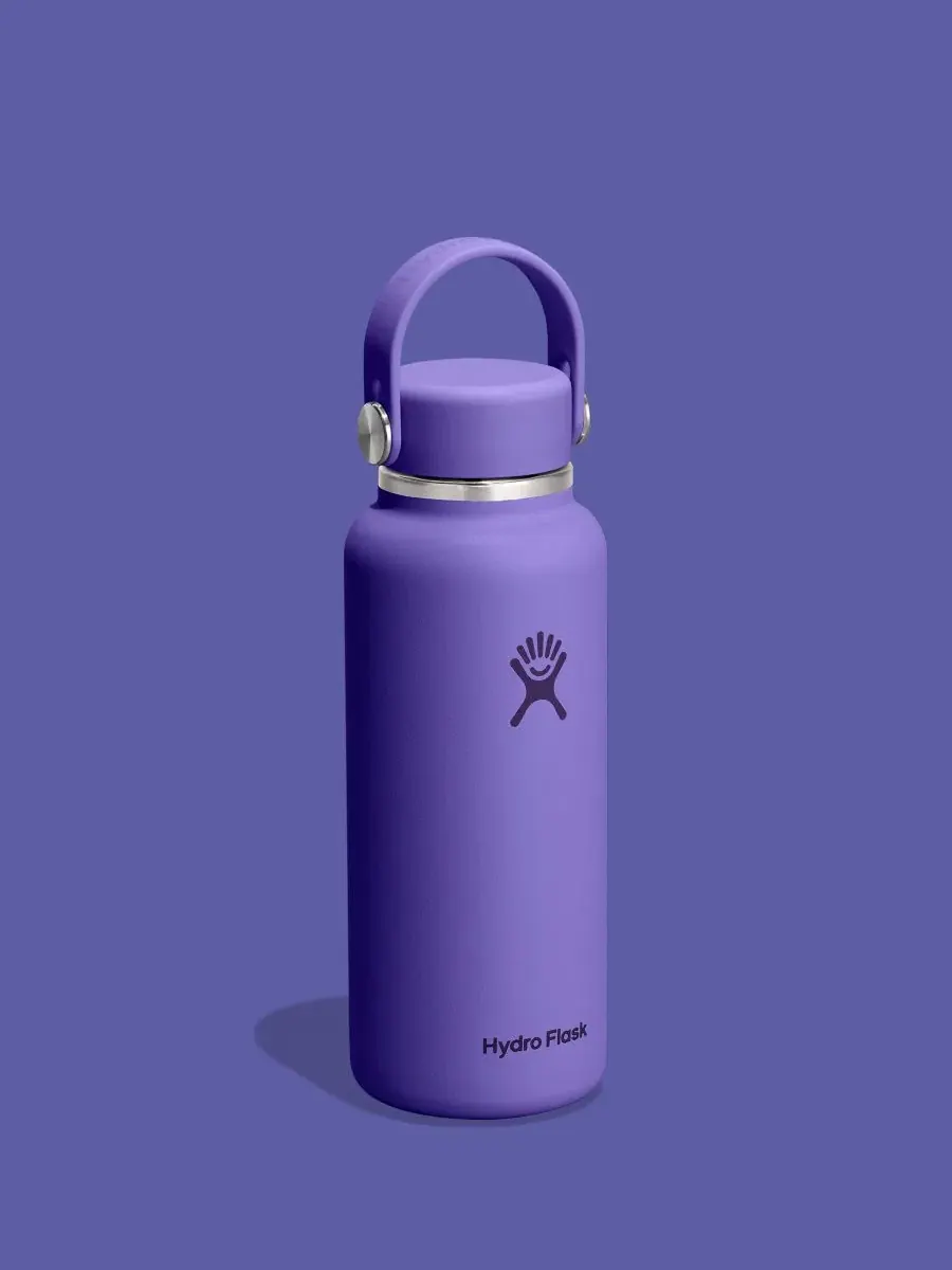 Бутылка для воды 0,4 л с вакуумной изоляцией Insulated Micro Hydro Bottle Hydro Flask — изображение 2 из 3, фиолетовый
