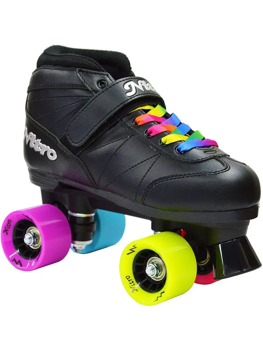 Коньки Epic Super Nitro Rainbow Speed Skates Epic Skates — мульти
