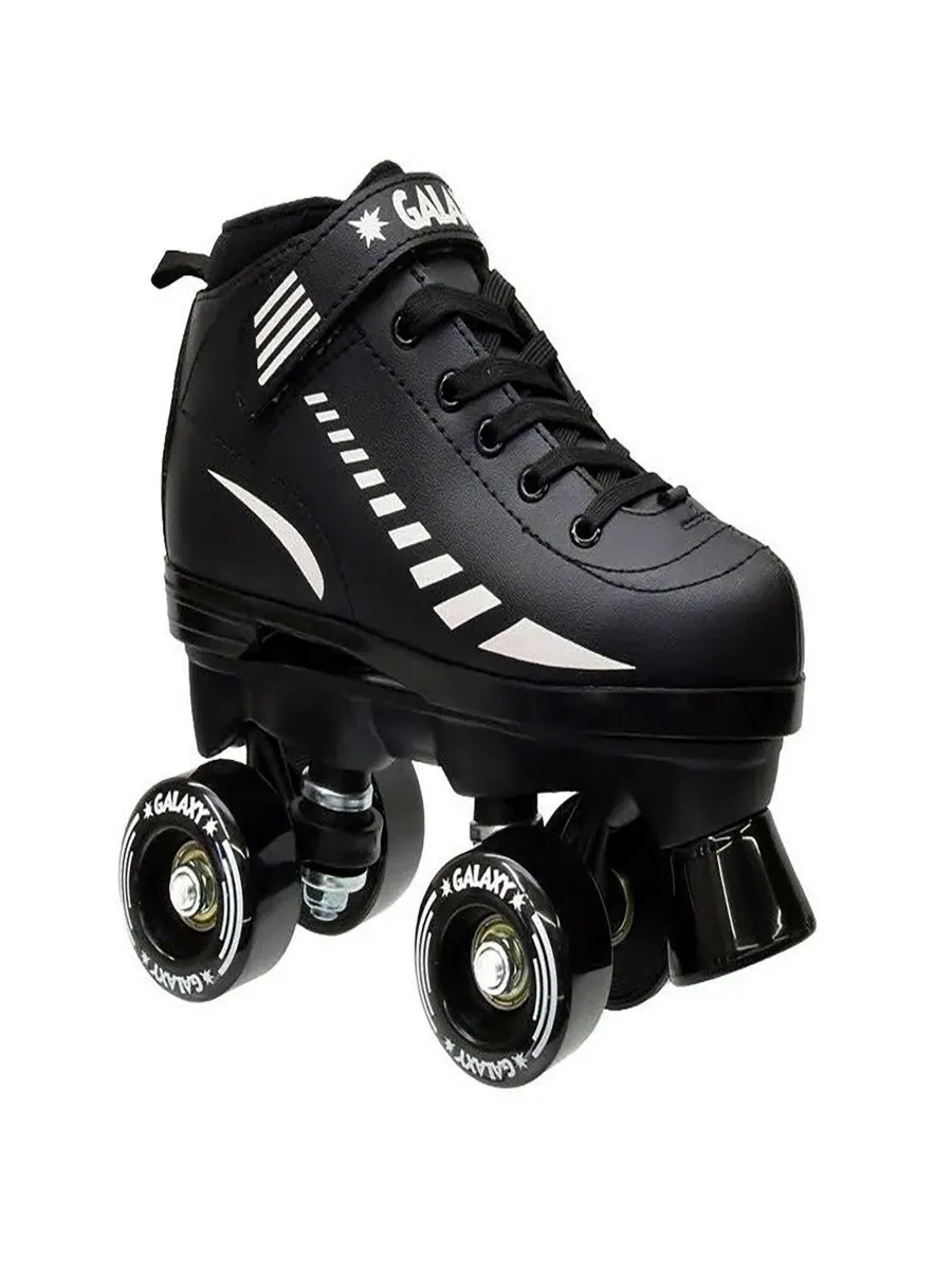Роликовые коньки Epic Galaxy Elite Black Quad Epic Skates — черный