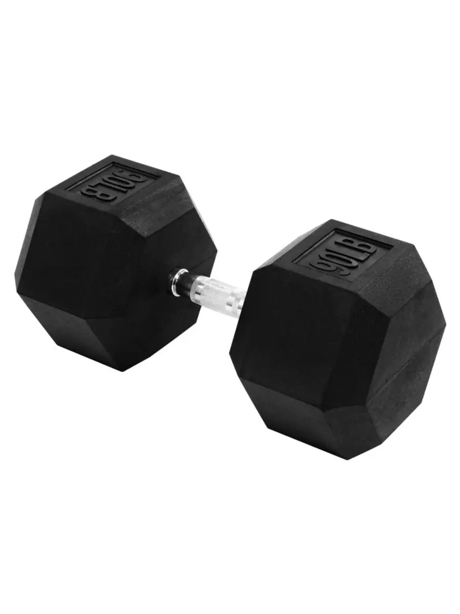 Гантель Hex Single Dumbbell для силовых тренировок, 41 кг (42 кг) Signature Fitness — мульти