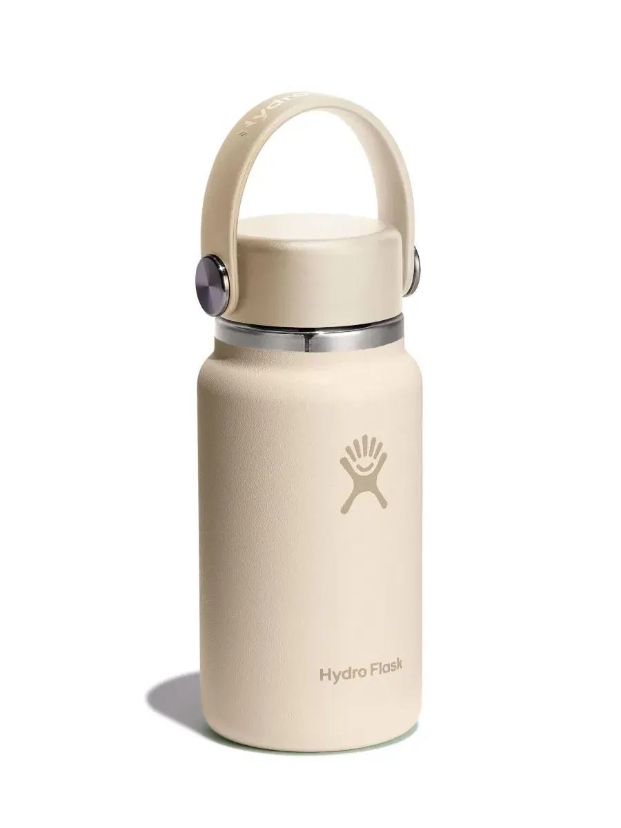Термобутылка Hydro Flask 200 мл, с вакуумной изоляцией — изображение 2 из 5, овсяный