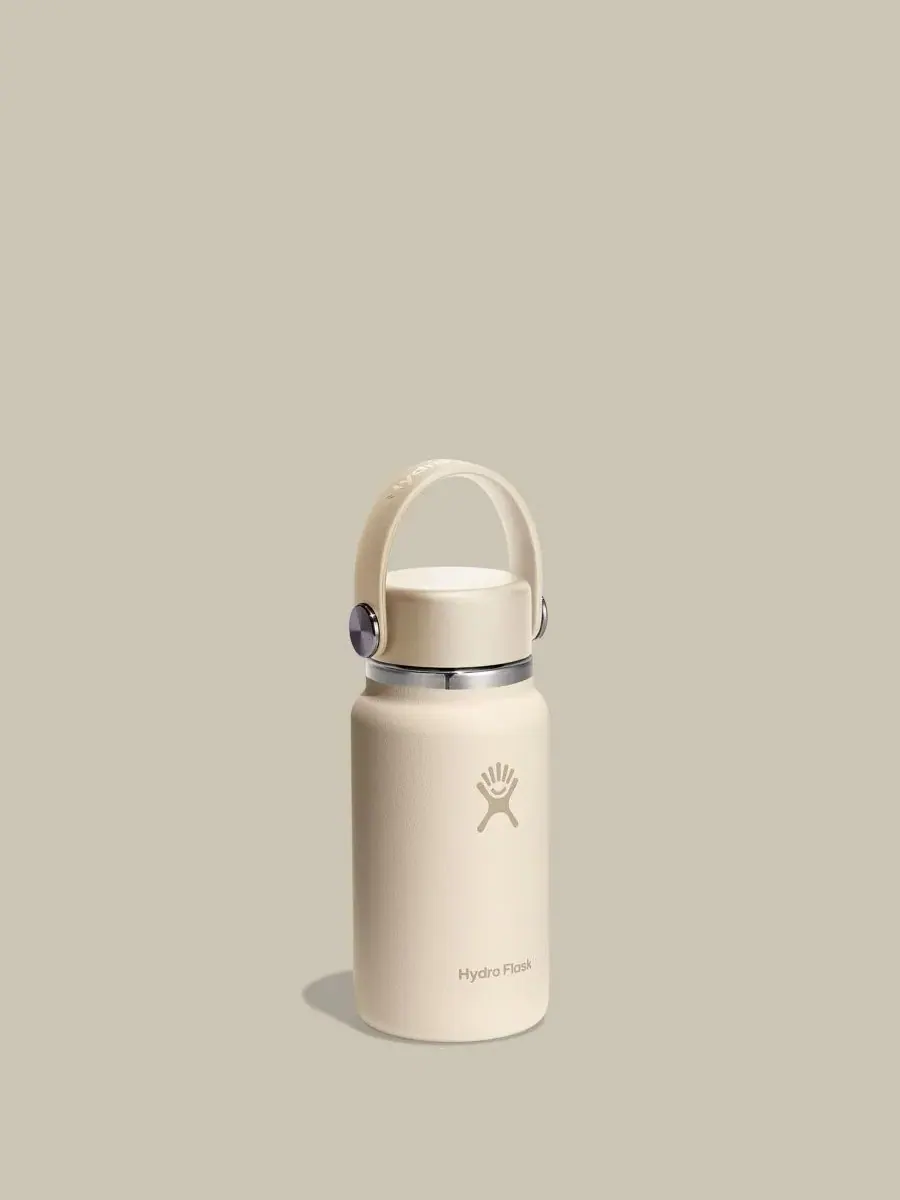Термобутылка Hydro Flask 200 мл, с вакуумной изоляцией — изображение 4 из 5, овсяный