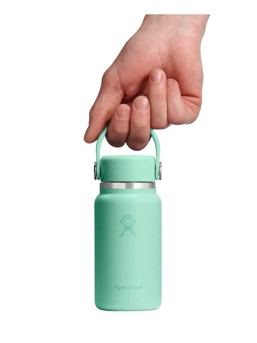 Термобутылка компактная 0,2 л с двойными стенками Hydro Flask — изображение 2 из 3, зеленый