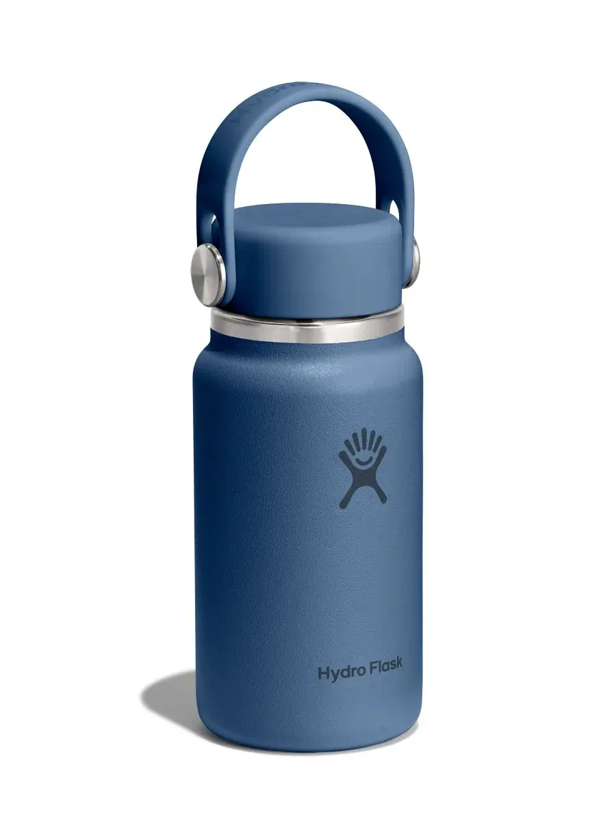 Термобутылка Hydro Flask, 200 мл, с двойными стенками — изображение 2 из 5, синий
