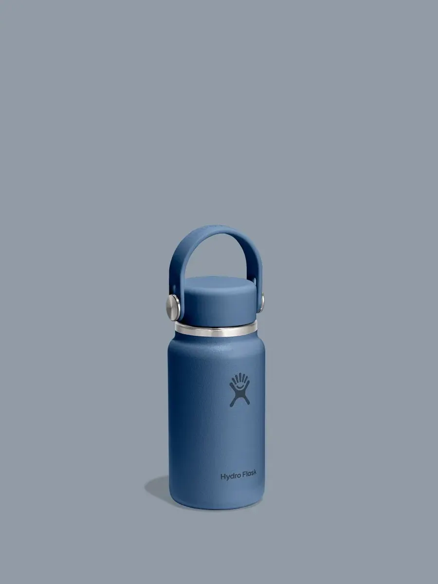 Термобутылка Hydro Flask, 200 мл, с двойными стенками — изображение 4 из 5, синий