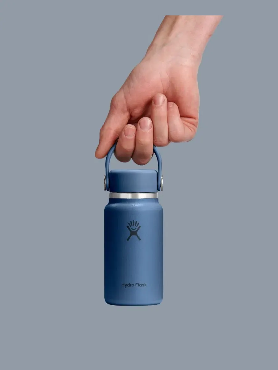 Термобутылка Hydro Flask, 200 мл, с двойными стенками — изображение 5 из 5, синий