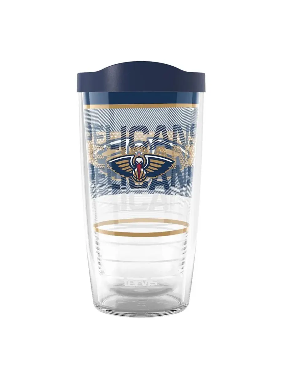 Термокружка Tervis 16 унций с принтом New Orleans Pelicans, Competitor Classic