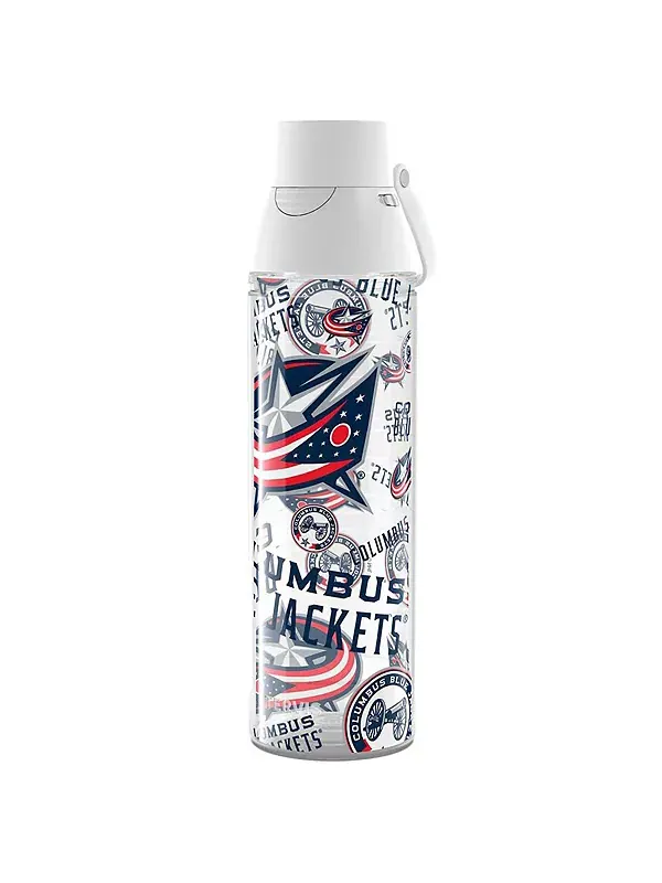 Бутылка для воды Columbus Blue Jackets Venture Lite, 24 унции Tervis Tumbler