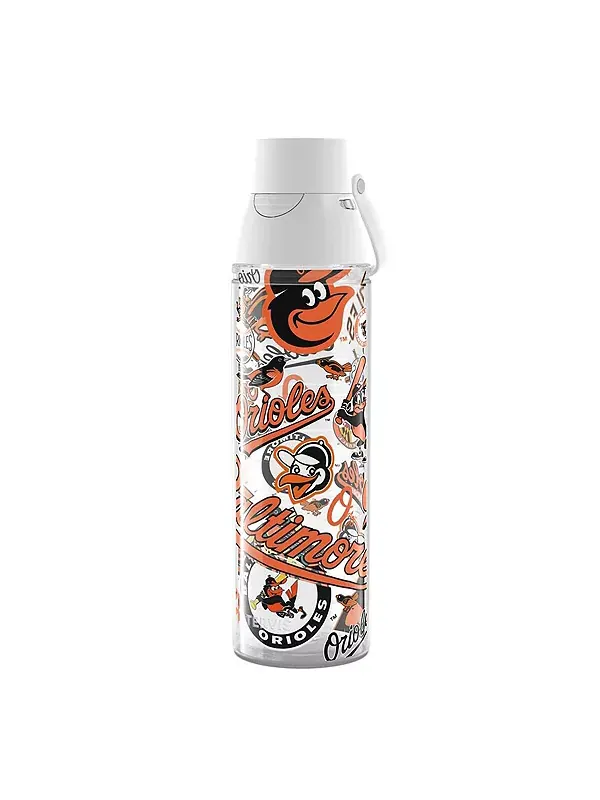 Бутылка для воды Baltimore Orioles Allover Vent Lite объемом 24 унции Tervis Tumbler
