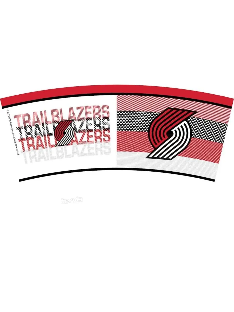 Термокружка Tervis 16 унций Competitor Classic с принтом Portland Trail Blazers — изображение 2 из 2, нет цвета