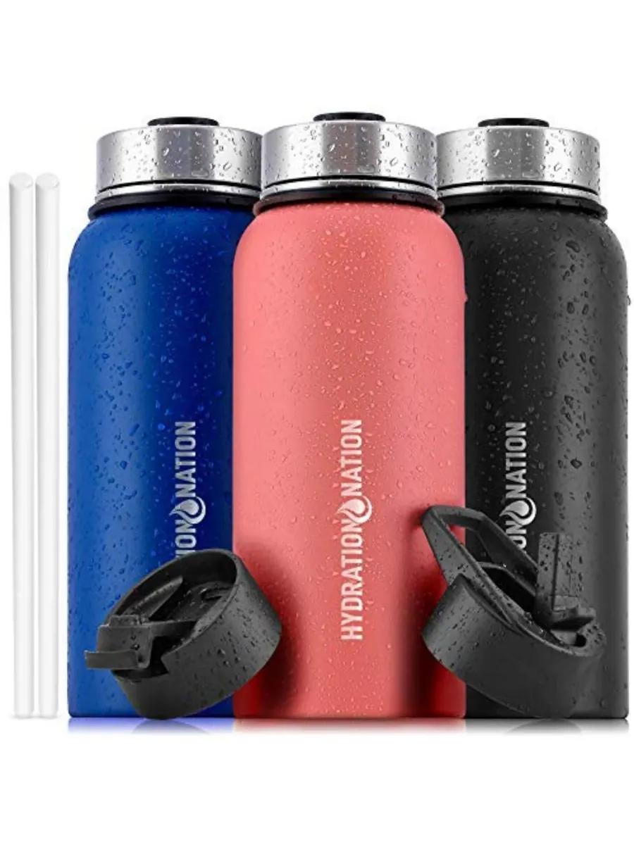 Термобутылка для воды из нержавеющей стали с вакуумной изоляцией - Hydration Nation Thermo Design — изображение 6 из 8