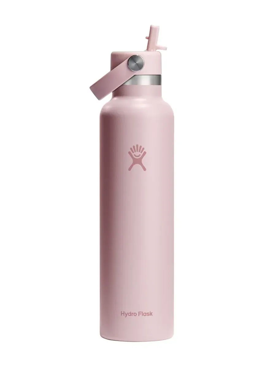 Бутылка стандартное горлышко, с гибкой крышкой-соломинкой 0,7 л Hydro Flask