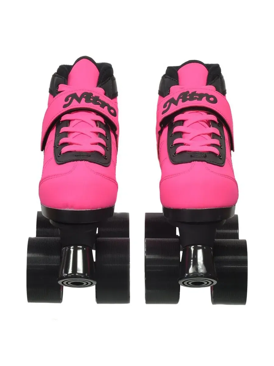 Коньки Epic Nitro Turbo Pink Quad Speed Skates Epic Skates — изображение 5 из 5, розовый