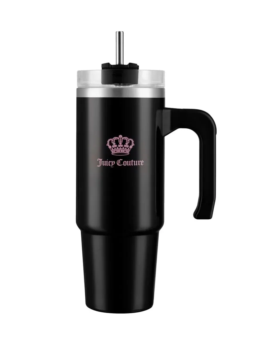 Стильная дорожная бутылка для воды - 0,9 л Juicy Couture