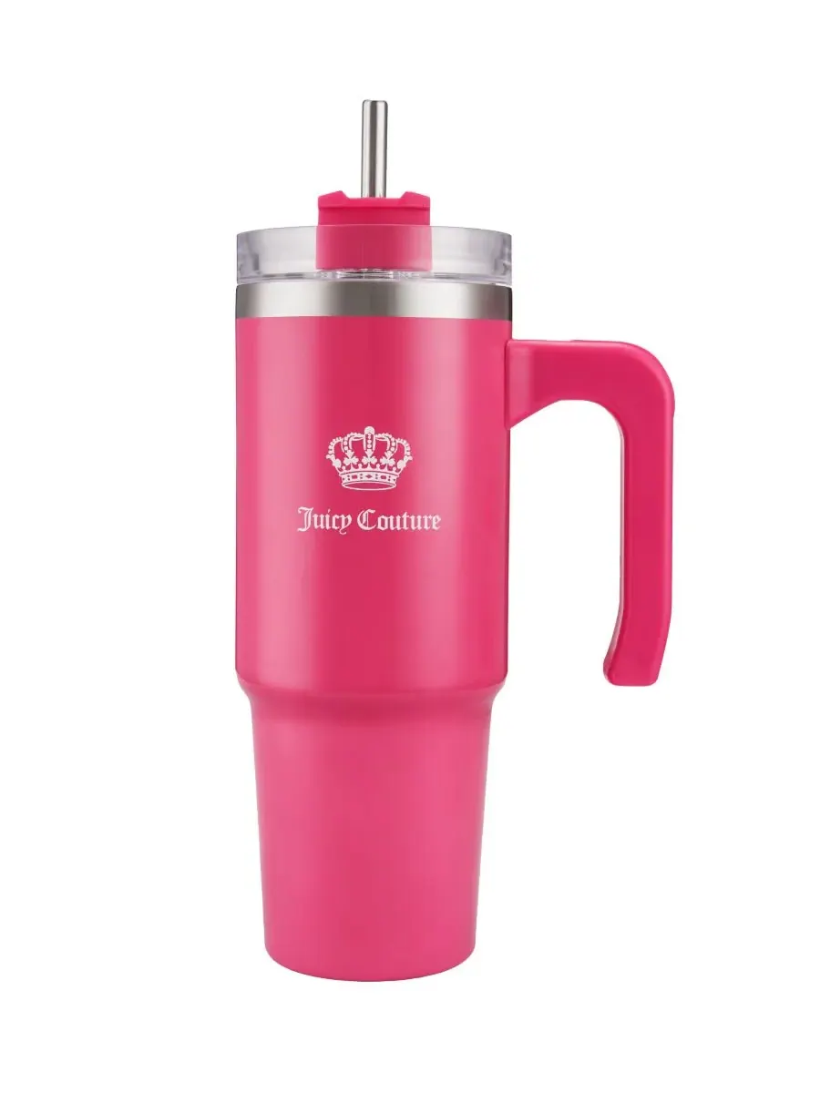 Стильная дорожная бутылка для воды - 0,9 л Juicy Couture