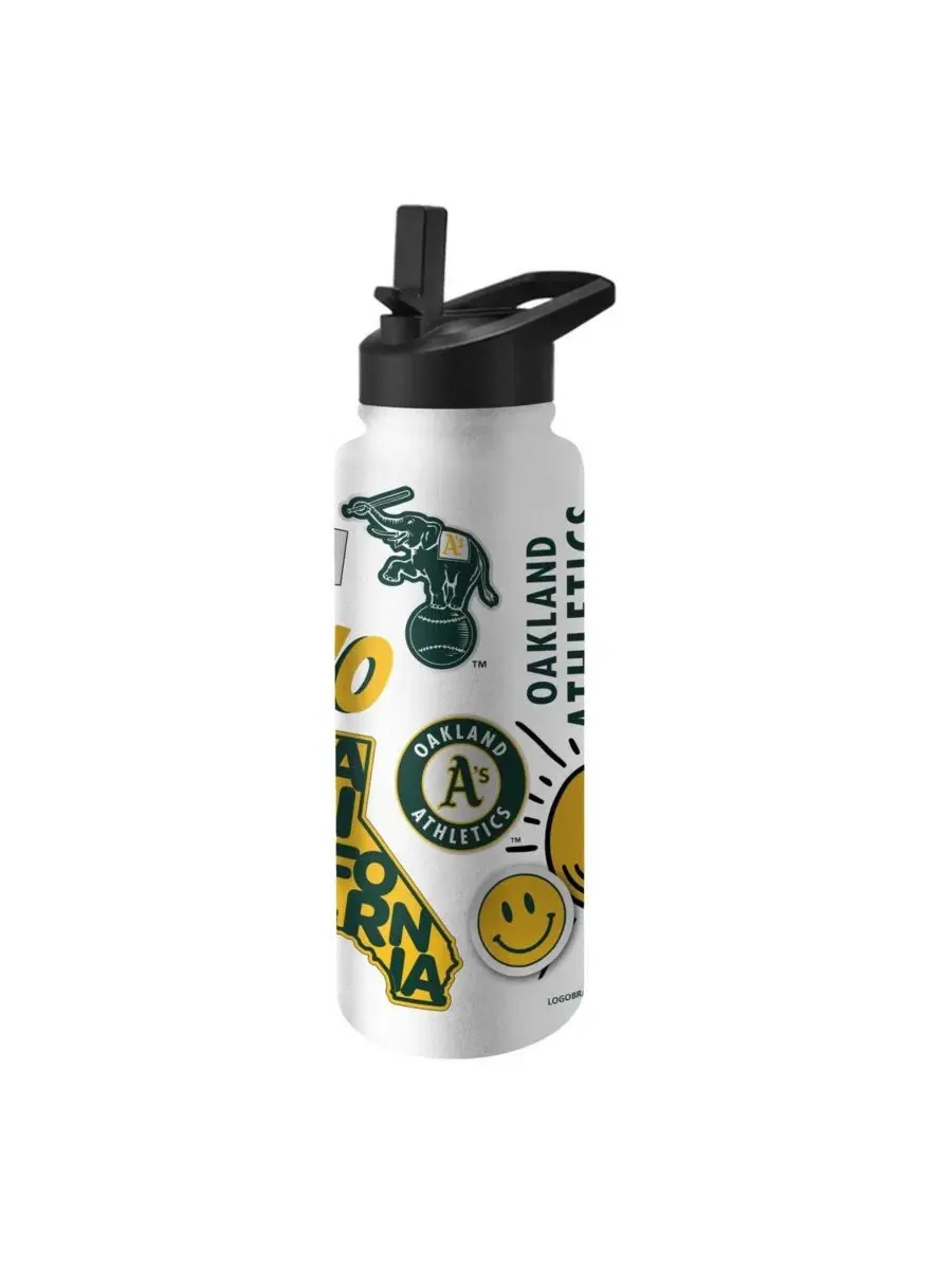 Бутылка Native Quencher с символикой Oakland Athletics объемом 964 г Logo Brands